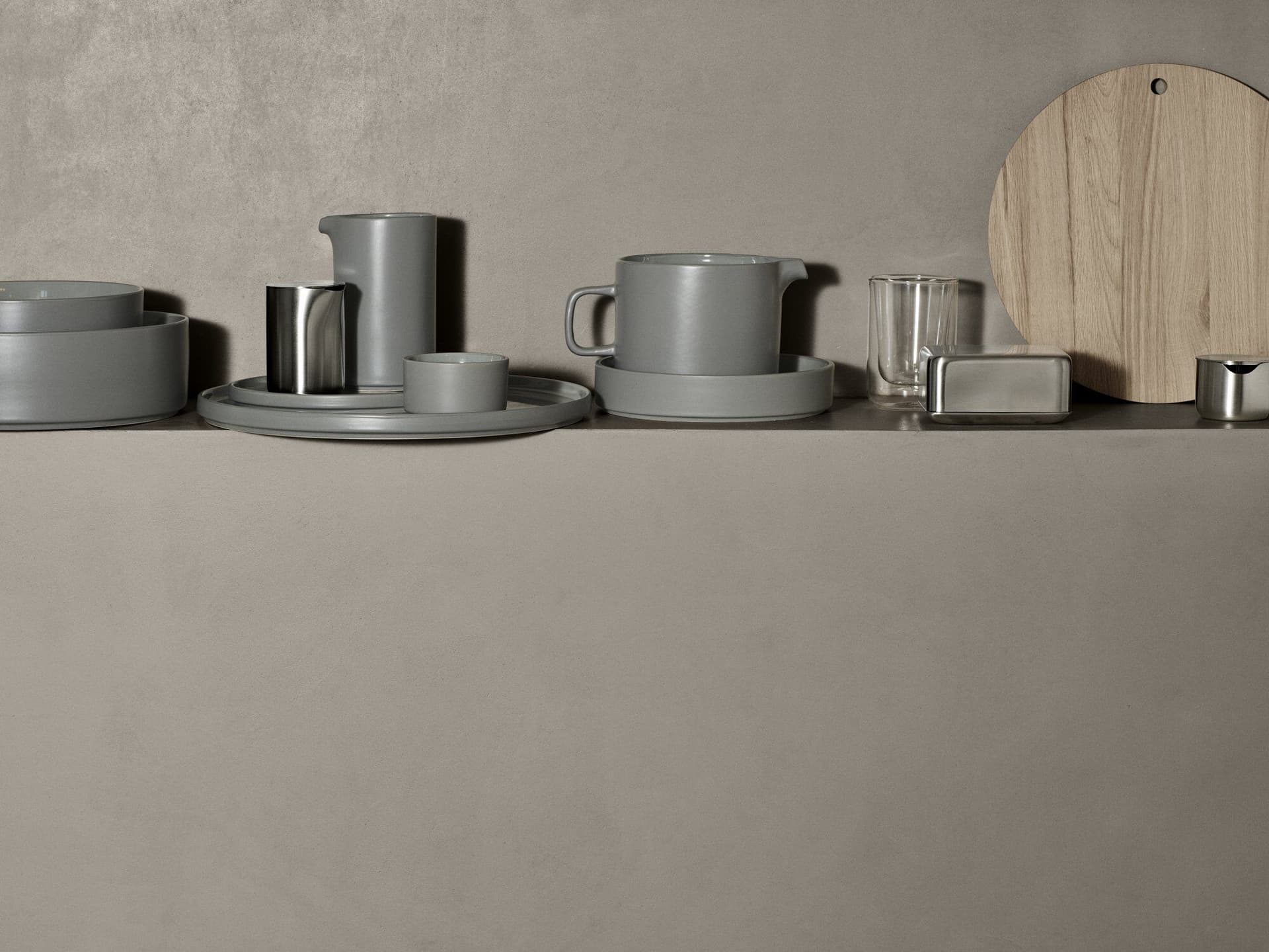 BLOMUS Каничка за мляко и сметана PILAR – цвят сиво-зелен (Agave Green)