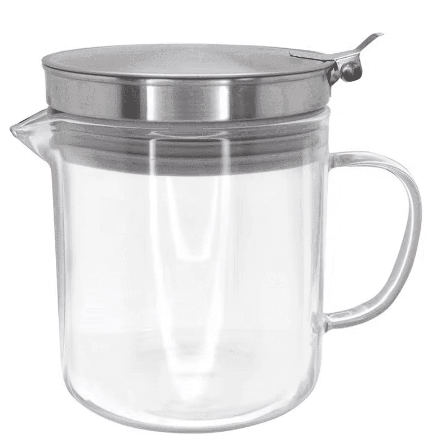 Nerthus Стъклен съд за прецеждане на мазнина от риба - 500 мл.