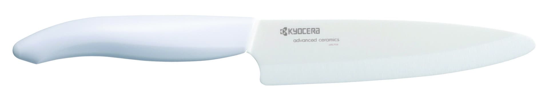 KYOCERA Универсален нож - бяло острие/бяла дръжка - 13 см.