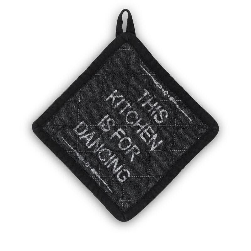 KELA Кухненска ръкохватка за топли съдове “Gianna“ – черна/сива