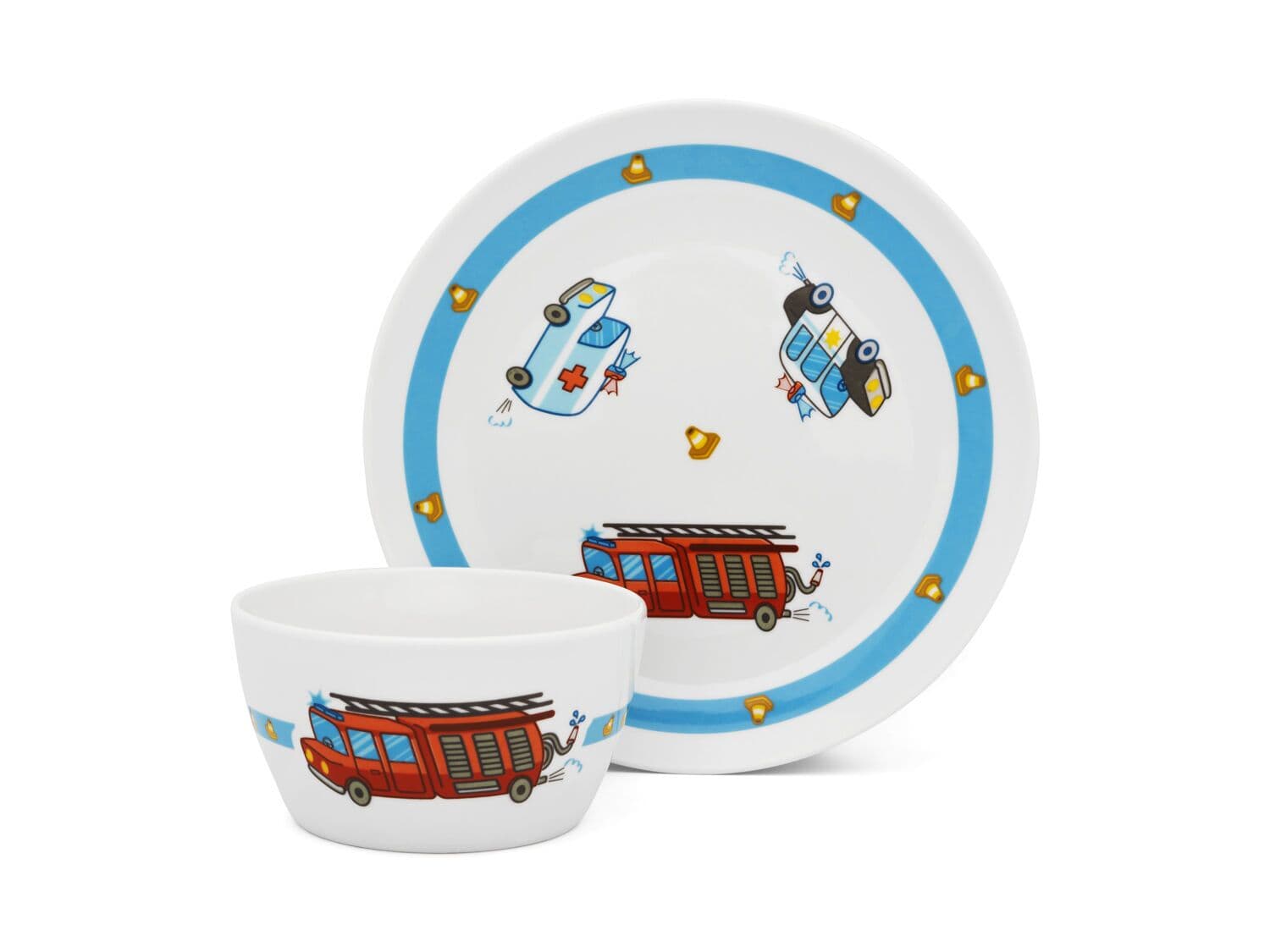 ZILVERSTAD Детски сет за хранене “Спешна помощ“ – 5 части