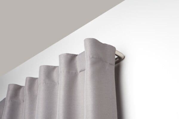 UMBRA Двоен корниз – TWILIGHT – цвят никел/мат – размер 224-366 см.