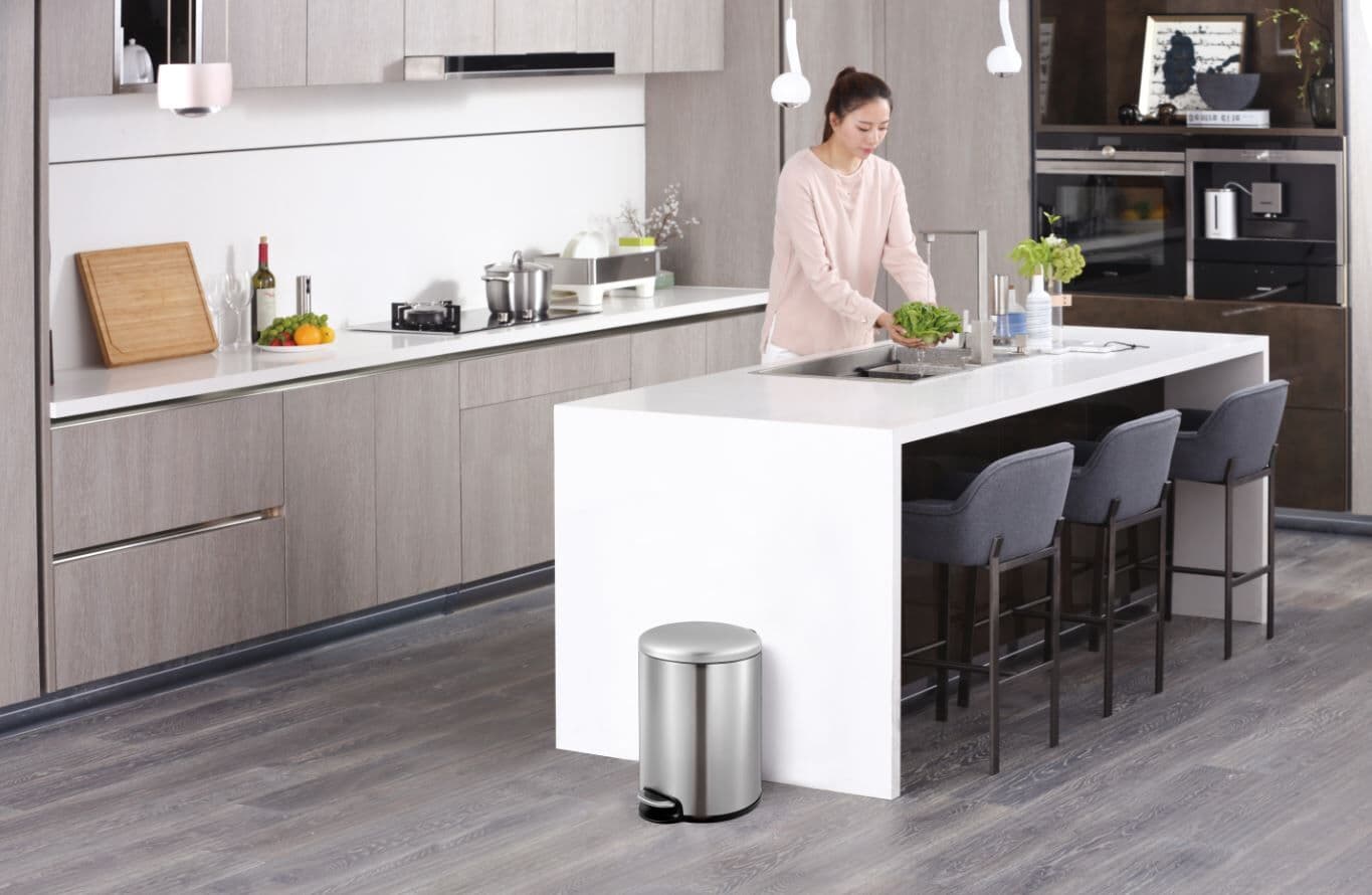 EKO Кош за отпадъци с педал “MAGGEY“ – 20 л. – мат