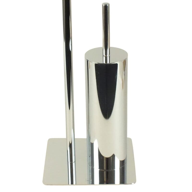 KELA К-т стойка за тоалетна хартия и четка за тоалетна “Style“ – полирана – свободно стояща