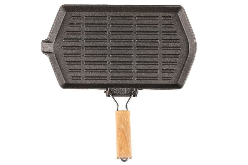 MUSTANG Чугунен грил тиган – 35х21 см.