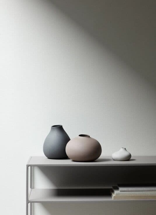 BLOMUS Комплект от 3 вази NONA – три цвята