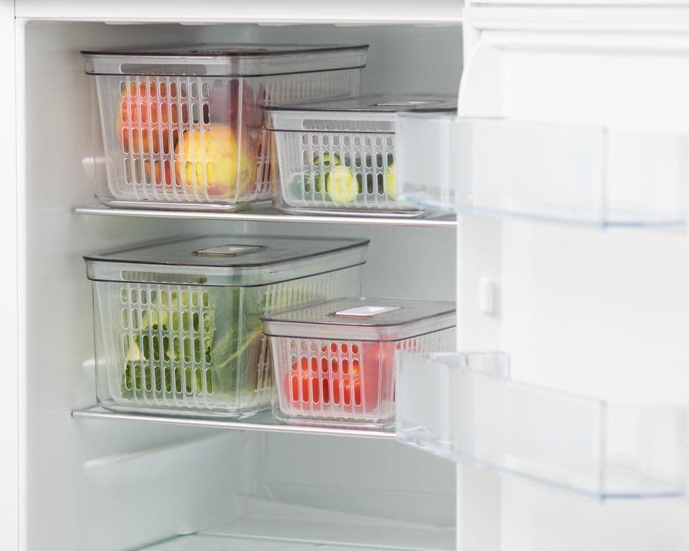 MAKU Кутия за съхранение с кошница Fresh Keeper 3,6 л.