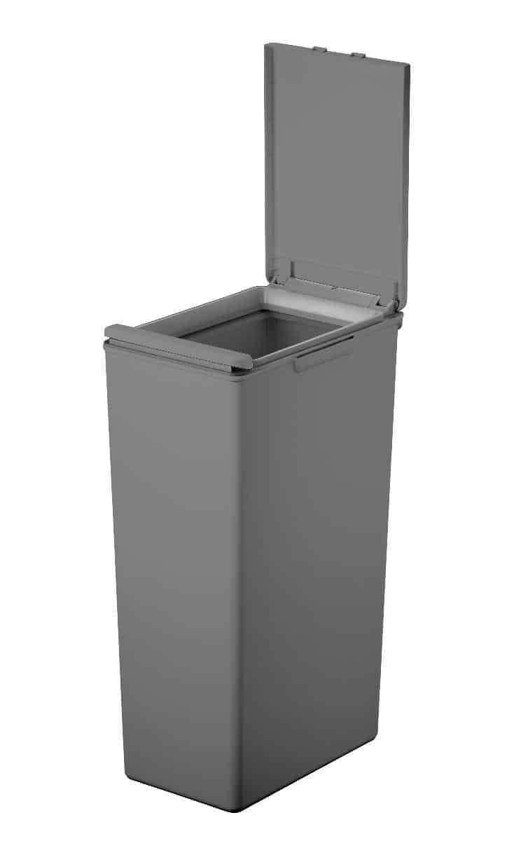 EKO Кош с TOUCH механизъм “MORANDI TOUCH“ – 40л – сив