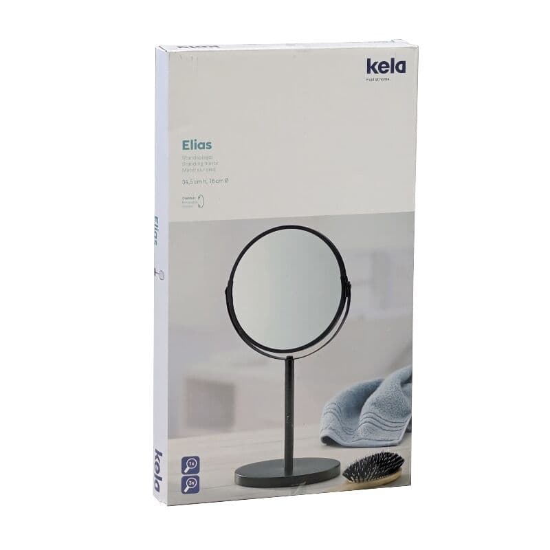 KELA Козметично огледало “Elias“ – черно