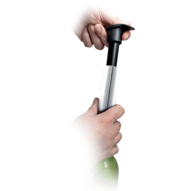 Vin Bouquet Ръчна вакуум помпа с 2 бр. тапи – инокс