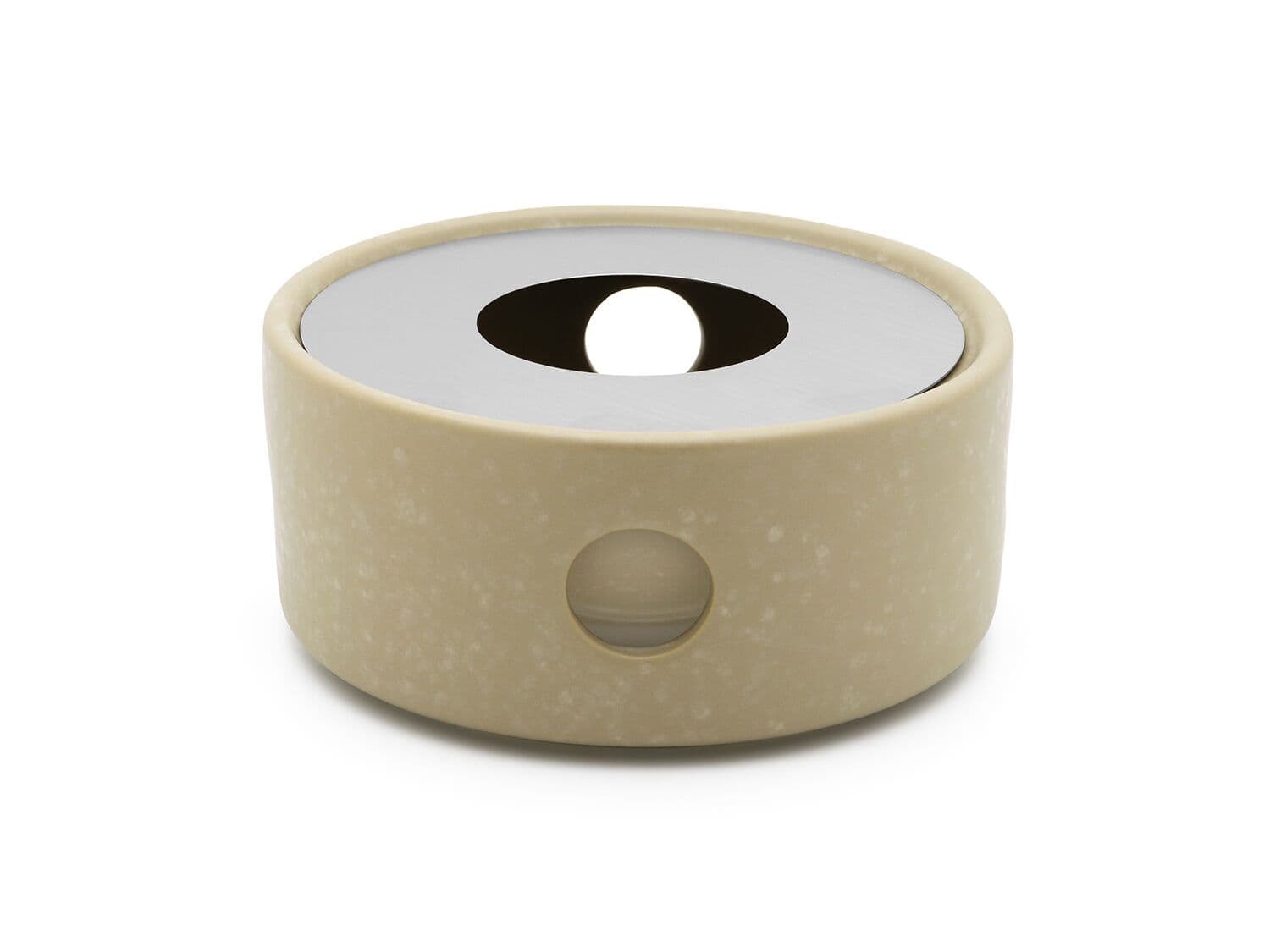 BREDEMEIJER Керамичен сет за чай с филтър и приставка за подгряване “Umea“- бежов – 1,2 л