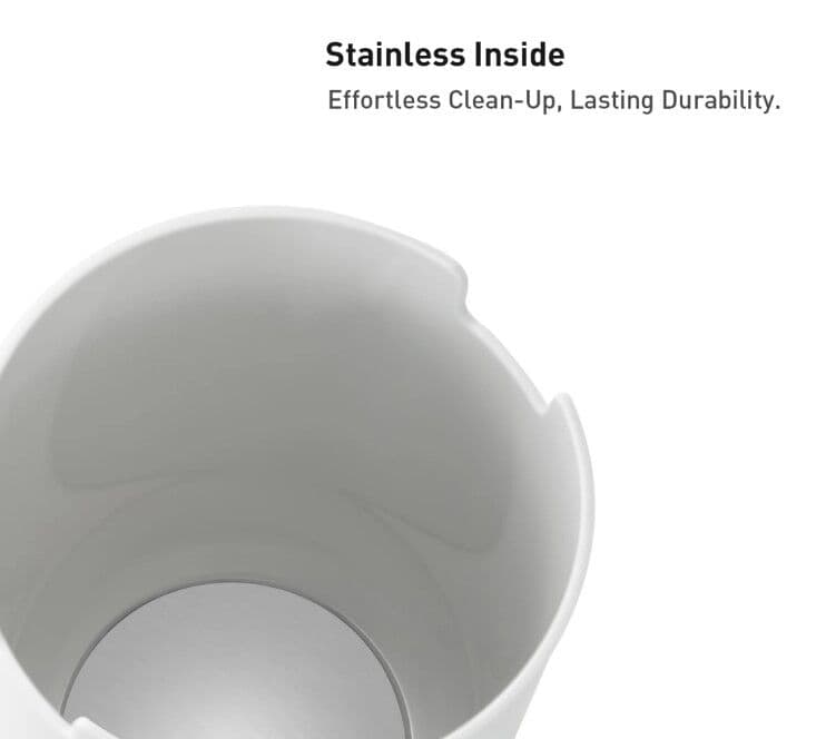 EKO Пластмасово кошче за маса “FANDY – 1,5л. – бяло