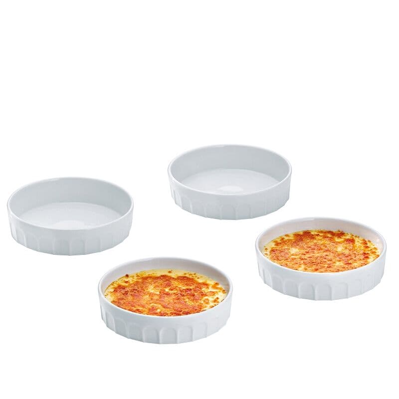 KELA Порцеланова плитка купичка за крем брюле “Maleen“ – Ø 12 см.