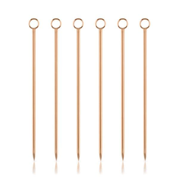 VISKI Коктейлни клечки 6бр. “Copper“