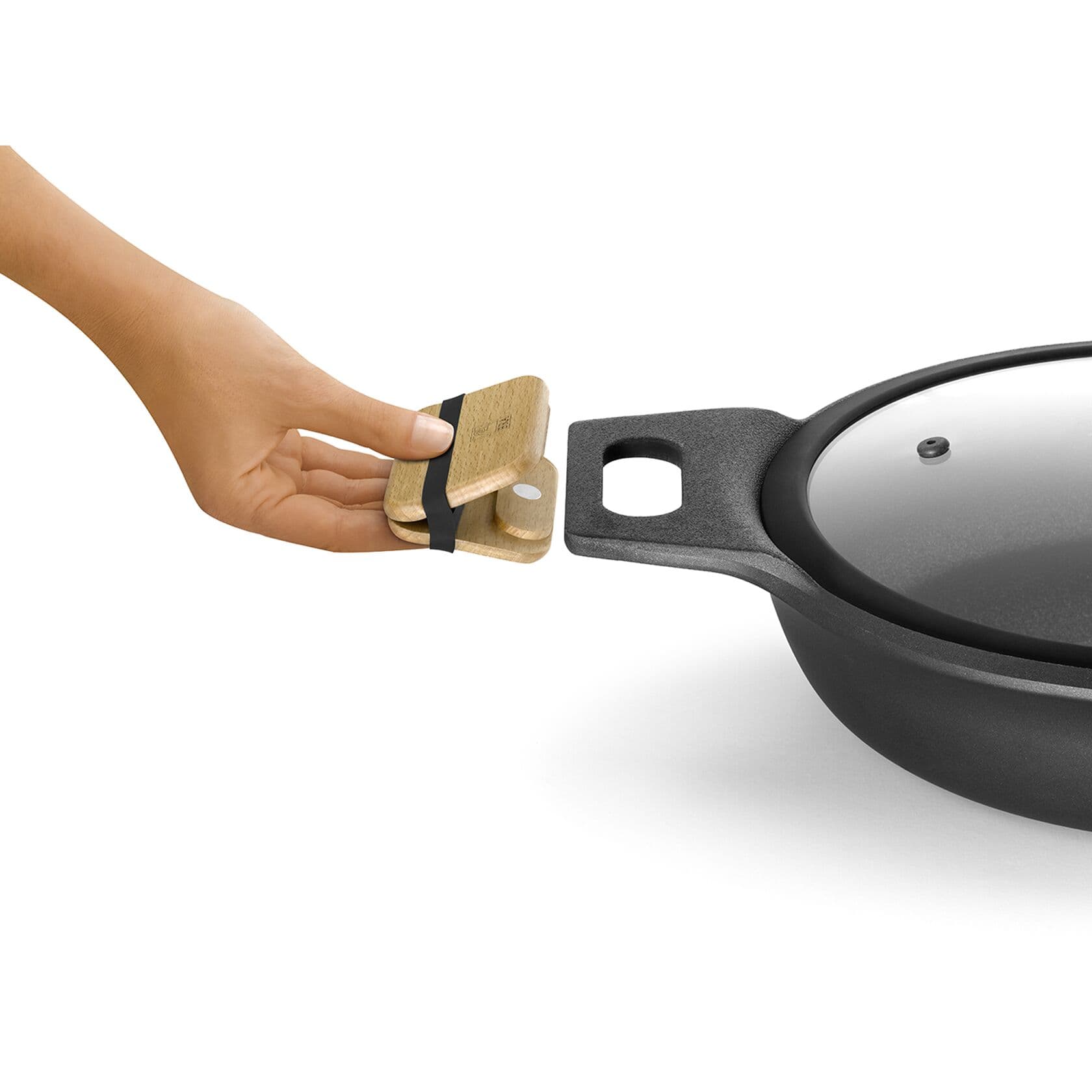 BRA Плитка тенджера/тава с капак “MARKET“ – Ø 36 см. – 7,1 л.