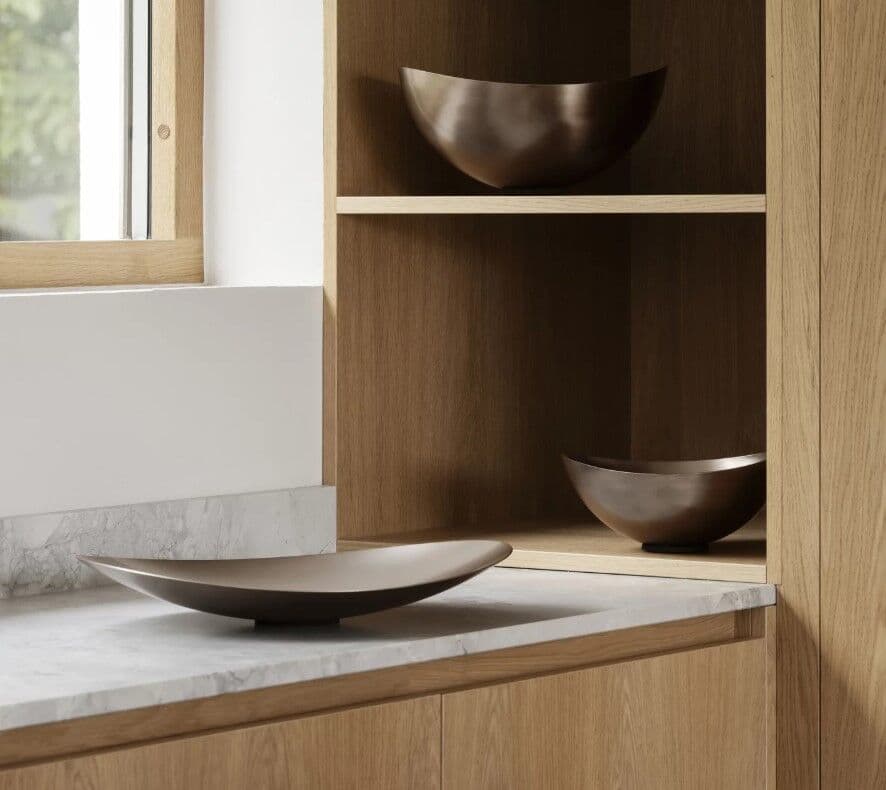 BLOMUS Фруктиера “ONDEA“ – размер S – цвят “Burned Metal“