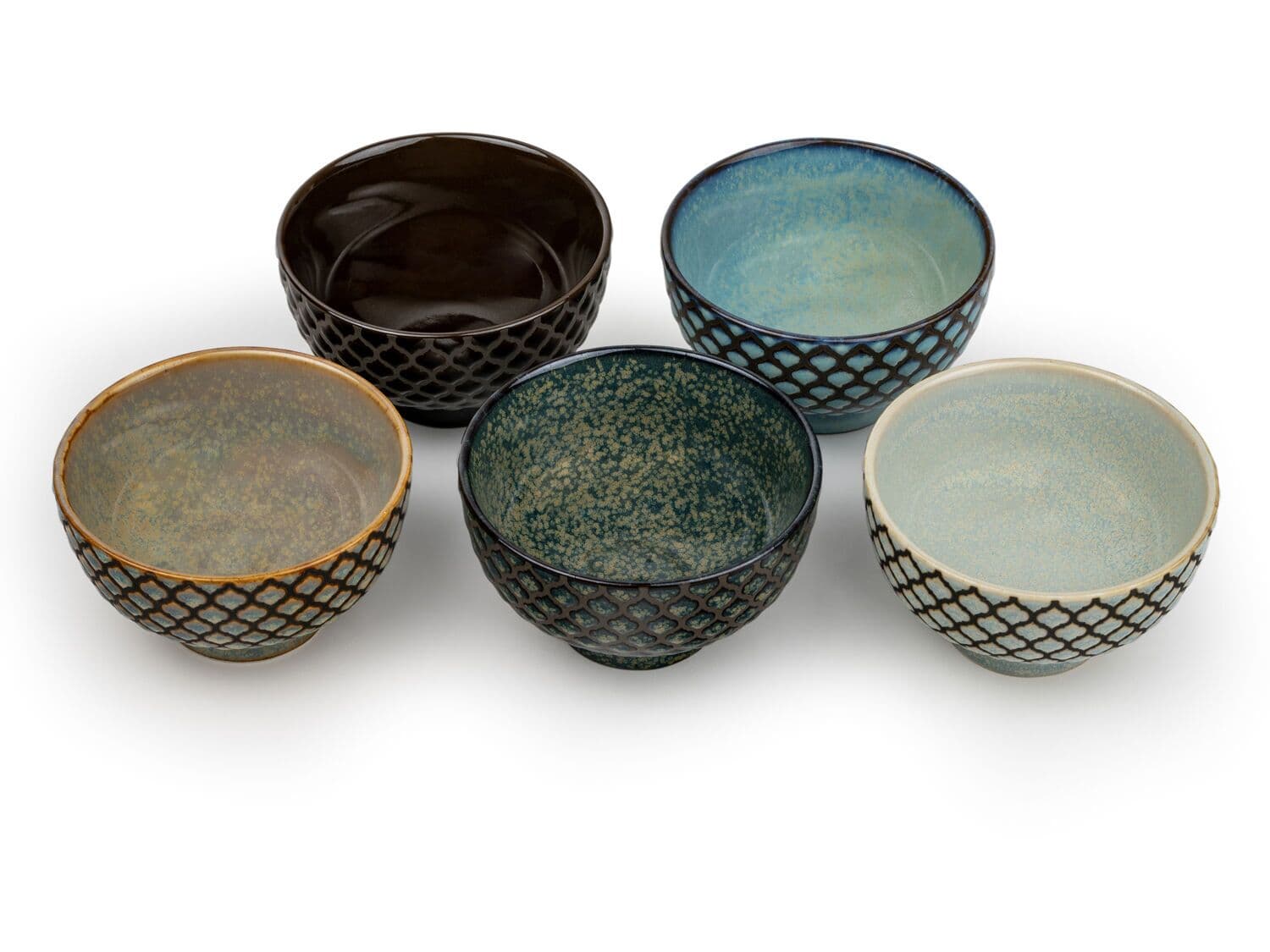 BREDEMEIJER Сет от 5 порцеланови купички за чай “Sara“