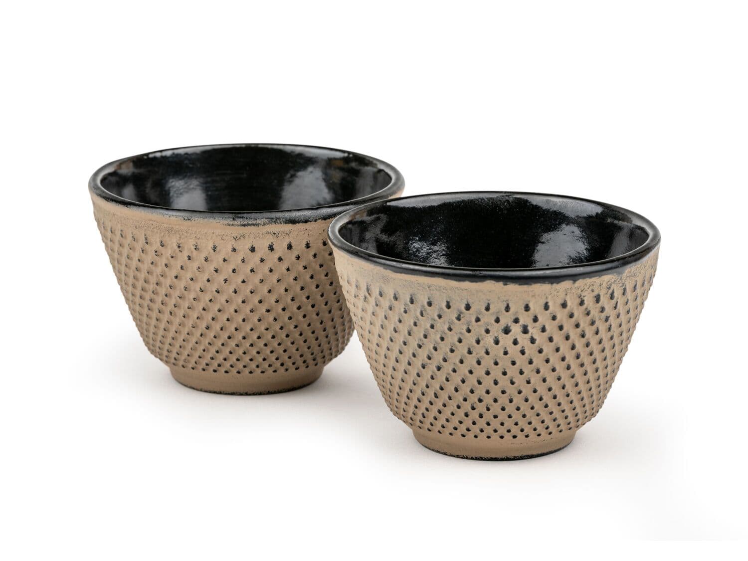 BREDEMEIJER Сет от 2 чугунени чаши за чай “Xilin“ - бежови