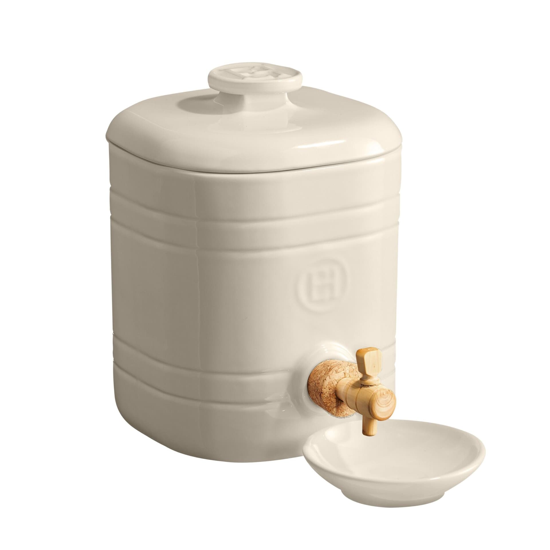 EMILE HENRY Съд за приготвяне на домашен оцет - цвят екрю