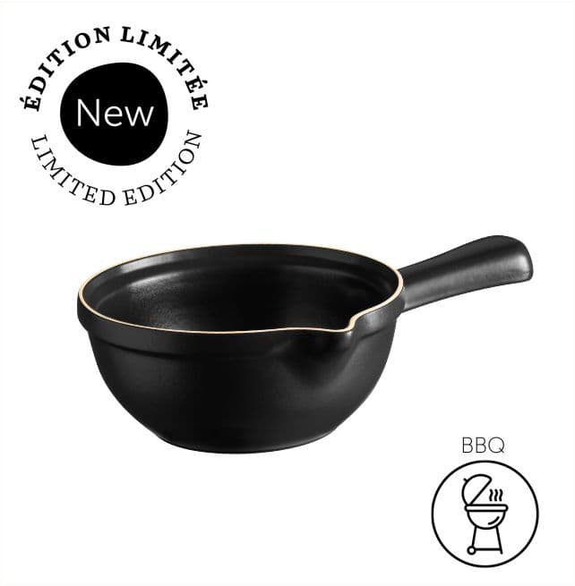 EMILE HENRY Керамичен съд за сос "BBQ POT"- Ø 22 см - цвят трюфел