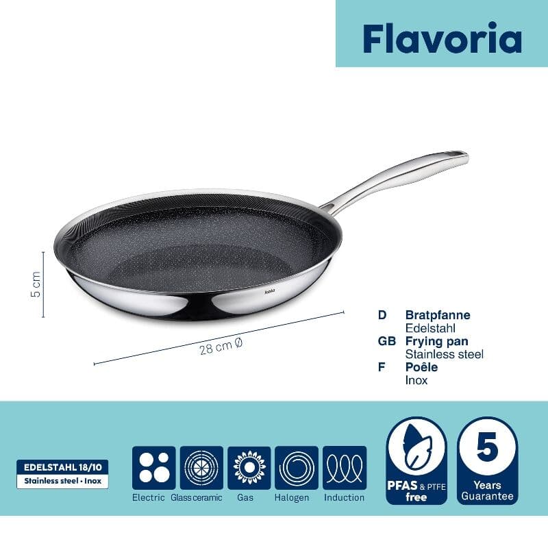 KELA Тиган “Flavoria“ със специално керамично покритие – Structure – Ø 28 см.