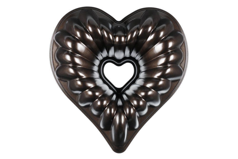 MAKU Форма за кекс – сърце – с керамично покритие