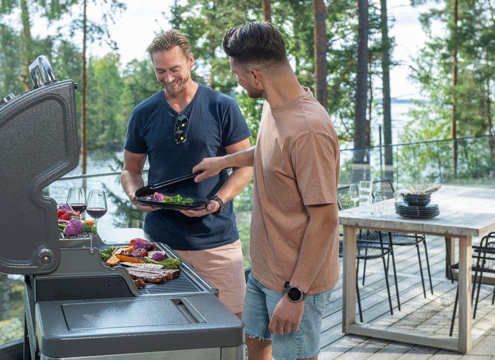 MUSTANG Щипка за BBQ “Black Lline“ – 44 см.