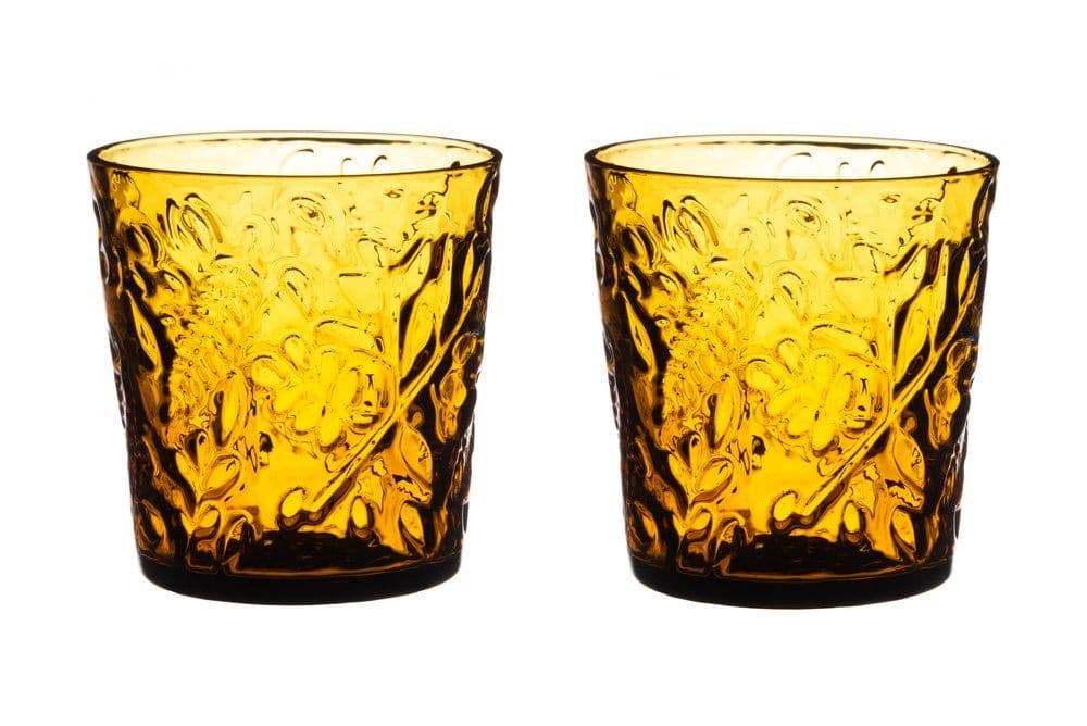 MAKU Комплект от 2 бр. универсални чаши “Tarha“ - 300 мл. - цвят пчелен мед