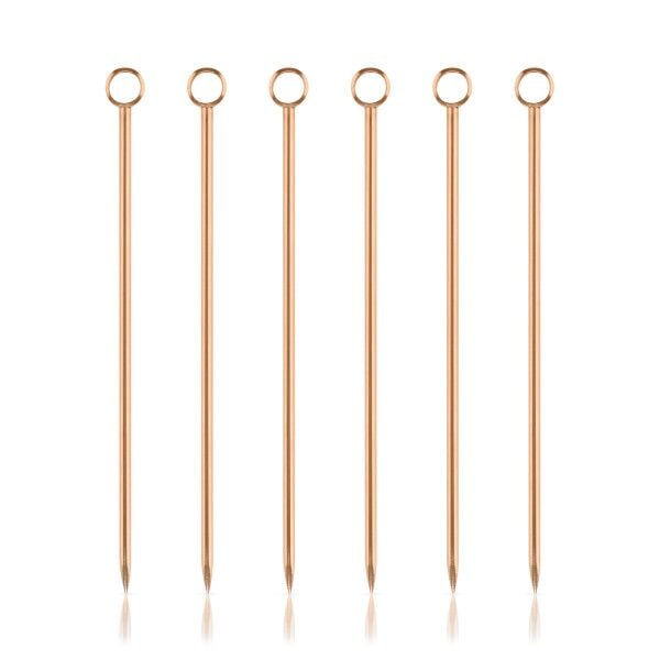 VISKI Коктейлни клечки 6бр. “Copper“