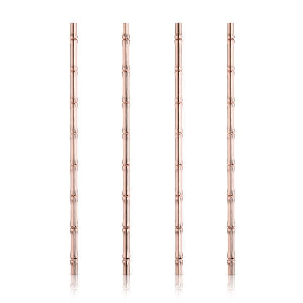 VISKI Коктейлни сламки “Bamboo Copper“ - 4бр.