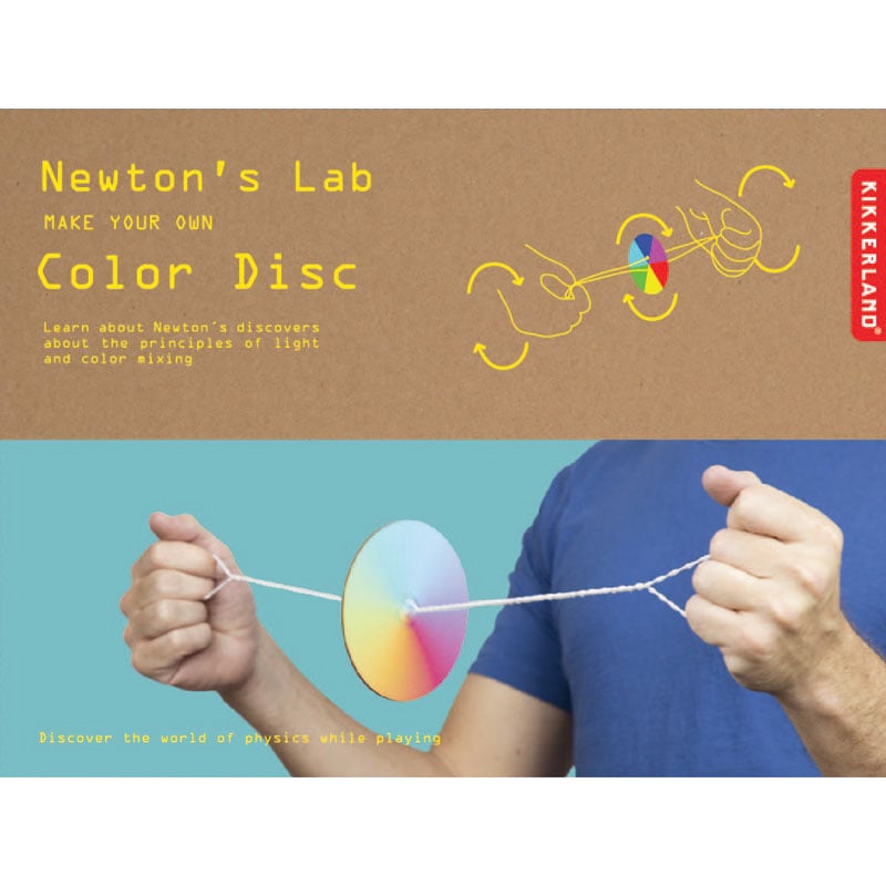 Newtons`s Lab: Направете собствен цветен диск