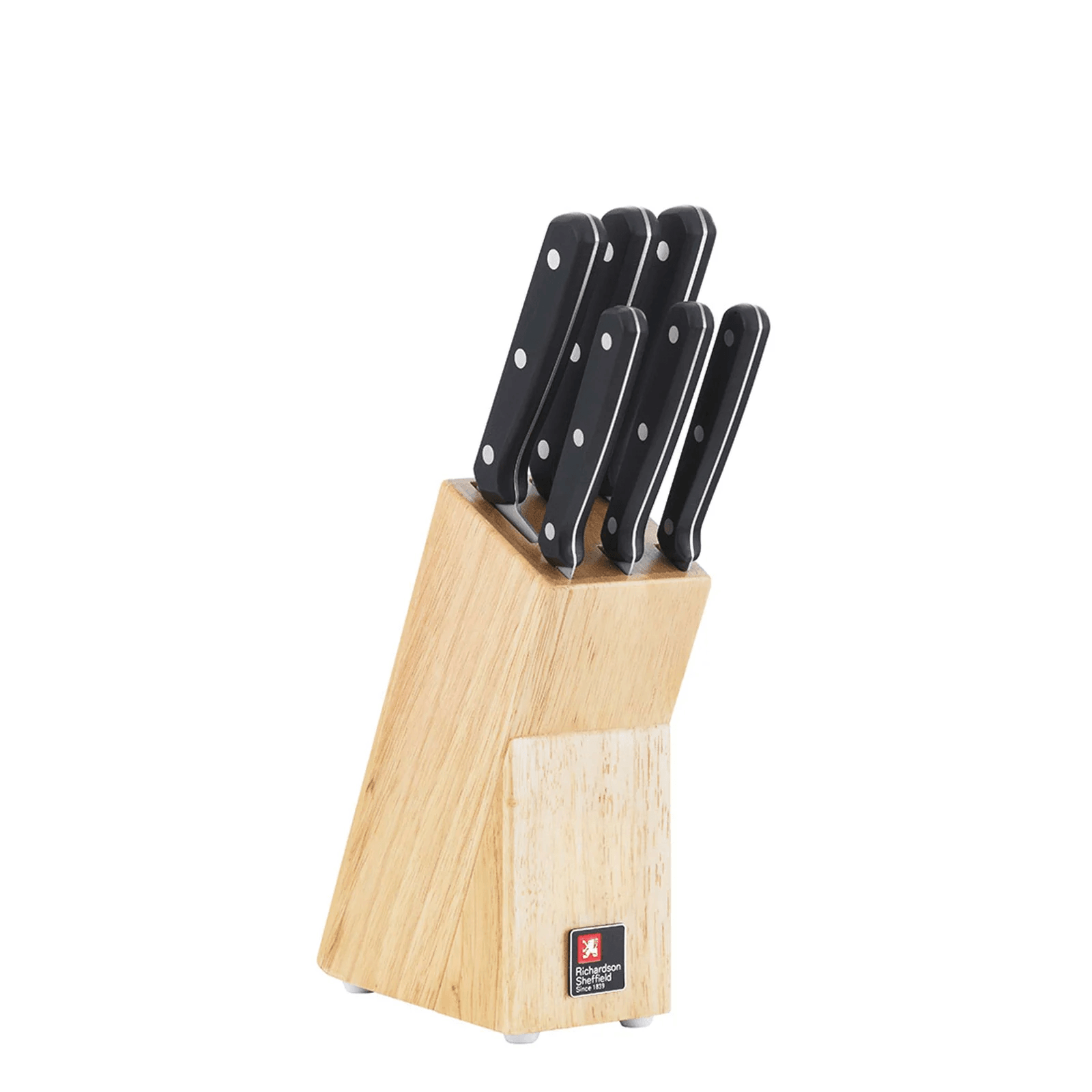 Richardson Sheffield Комплект ножове CUCINA 6 бр. в дървен блок