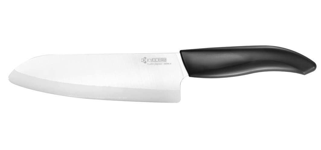 KYOCERA Универсален керамичен нож - бяло острие/черна дръжка - 16 см.