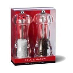 COLE&MASON Комплект мелнички за сол и пипер “CAPSTAN“ – 15,5 см.