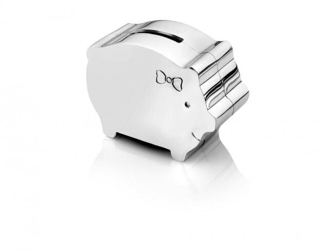 ZILVERSTAD Детска касичка със сребърно покритие “Pig“