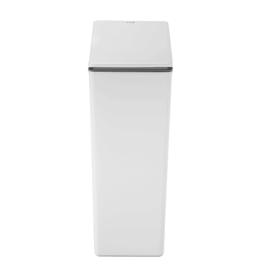 EKO Кош с TOUCH механизъм “MORANDI TOUCH“ - 40л - бял
