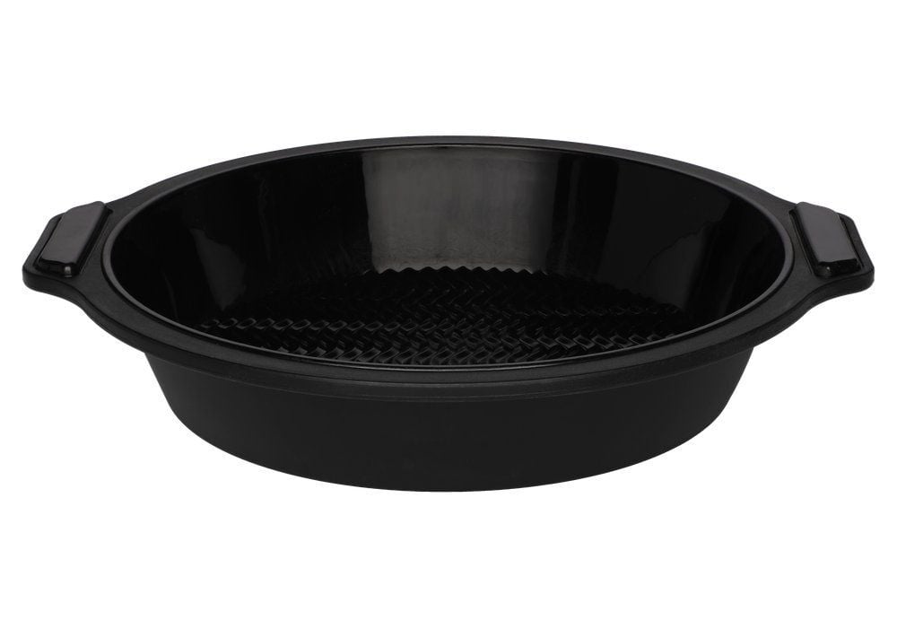 MAKU Кръгла силиконова форма със стоманен ръб