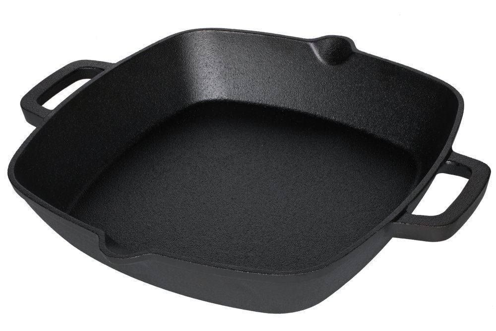 MUSTANG Чугунена тава за грил и барбекю - 26 х 26 см.