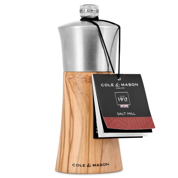 COLE &amp; MASON Мелничка за сол “BROMLEY“ - 15 см. - цвят натурален