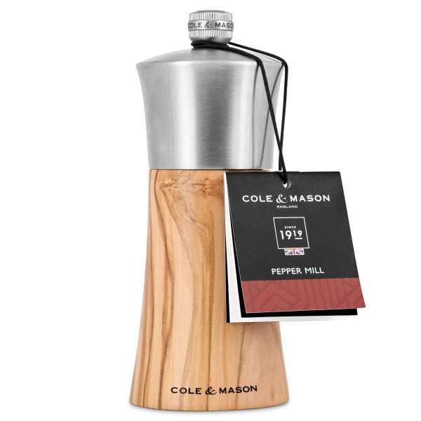 COLE &amp; MASON Мелничка за пипер “BROMLEY“ - 15 см. - цвят натурален