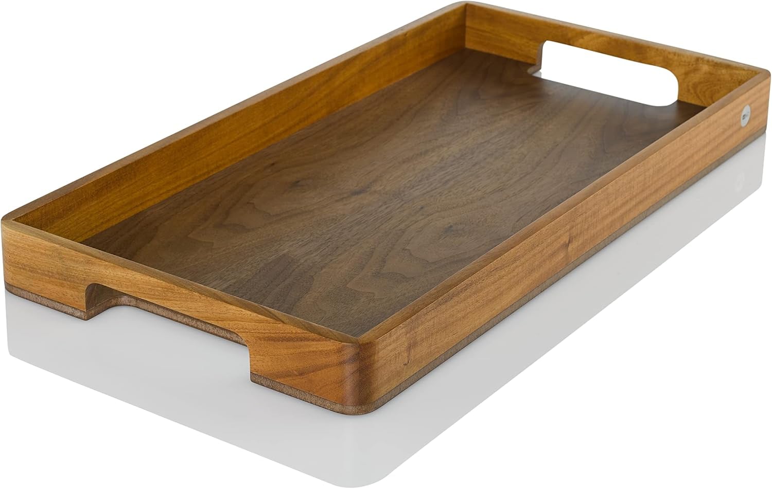 AdHoc Табла/поднос за сервиране Serve - 56x30 см - акация и орех