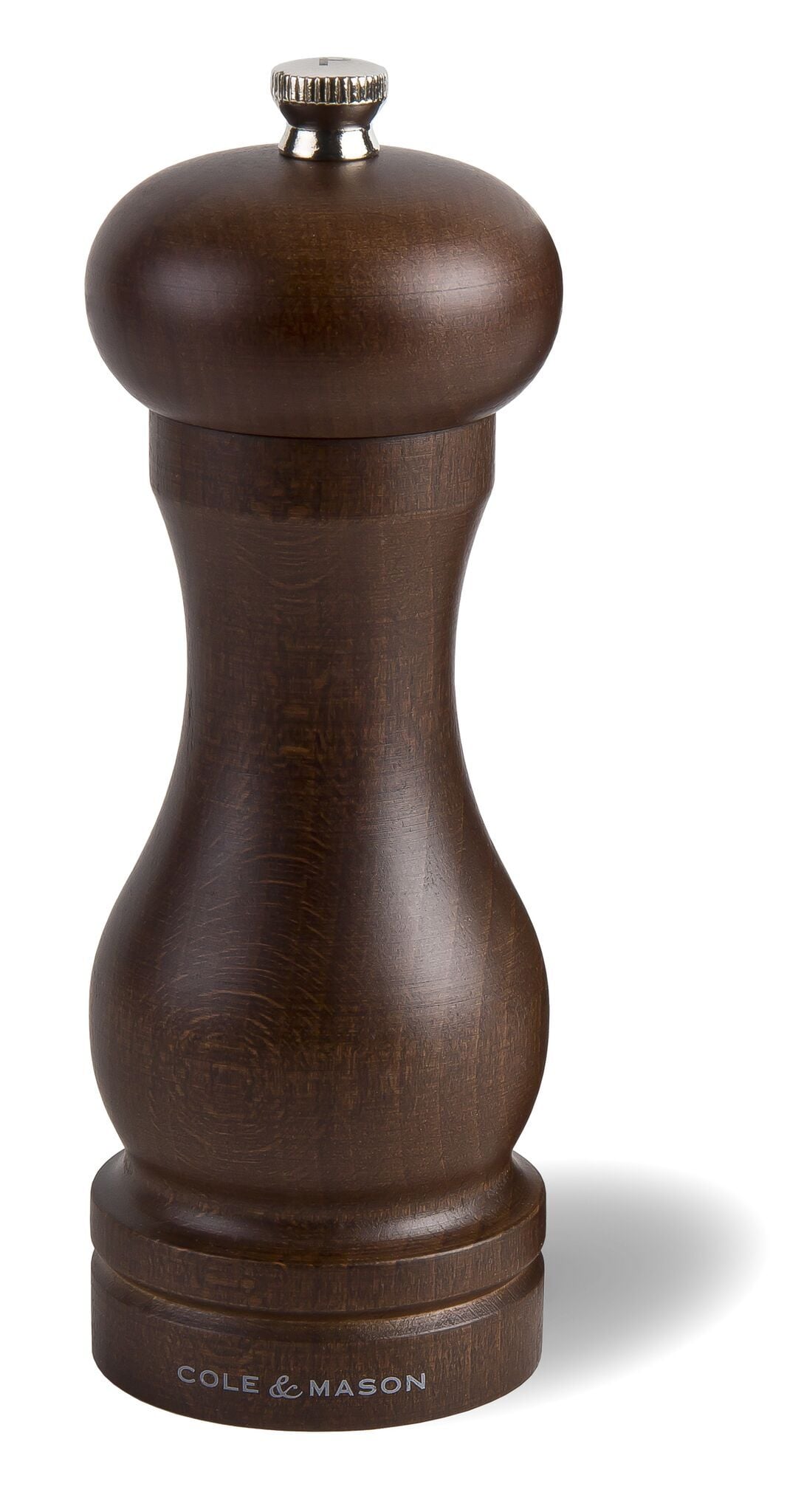 COLE & MASON Мелничкa за черен пипер “FOREST CAPSTAN“ – 16,5 см. – цвят кафяв