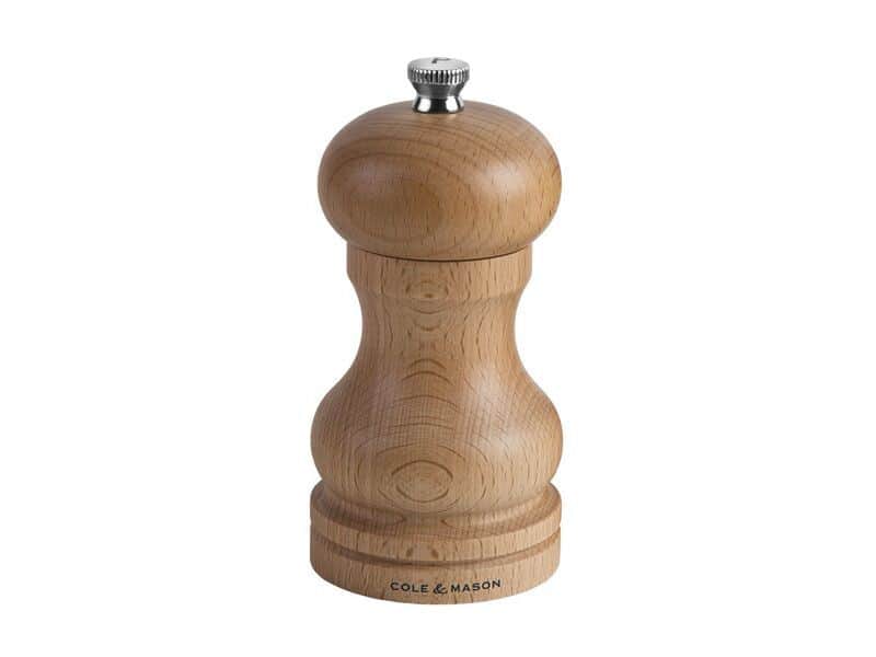 COLE & MASON Мелничкa за черен пипер „Beech Capstan” – 12 см.