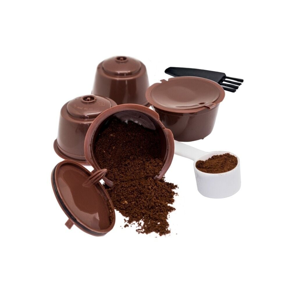 Nerthus Комплект многократни кафе капсули за кафемашини DOLCE GUSTO – 6 части