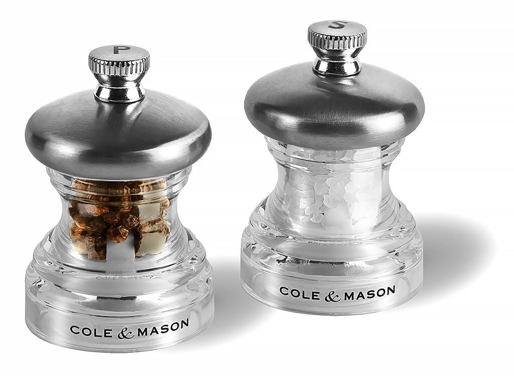 COLE & MASON Комплект мелнички за сол и пипер “PO3“ – 6,5 см.