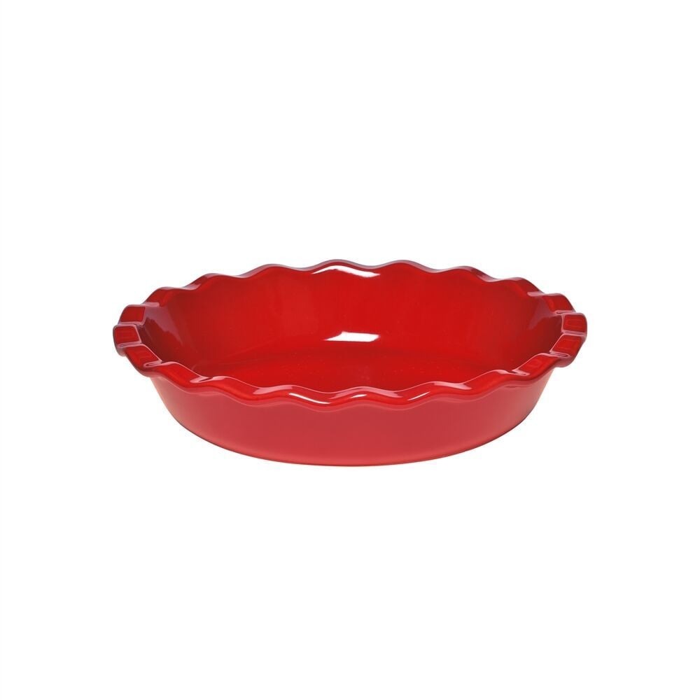 EMILE HENRY Керамична форма за пай „PIE DISH“ – Ø 26 см – цвят червен