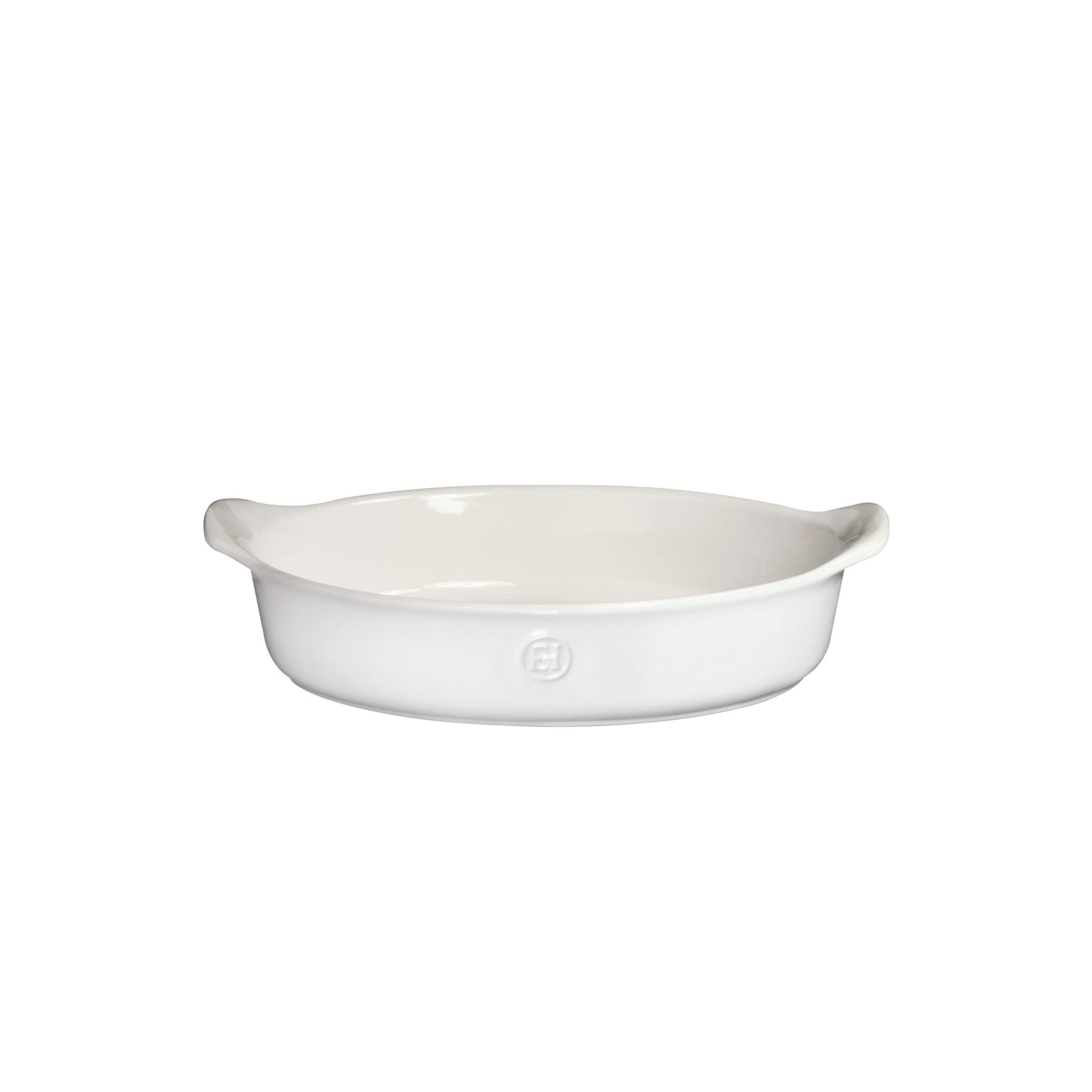 EMILE HENRY Керамична овална форма за печене „OVAL DISH FOR 2“ – 18 х 27см – цвят бяло и екрю