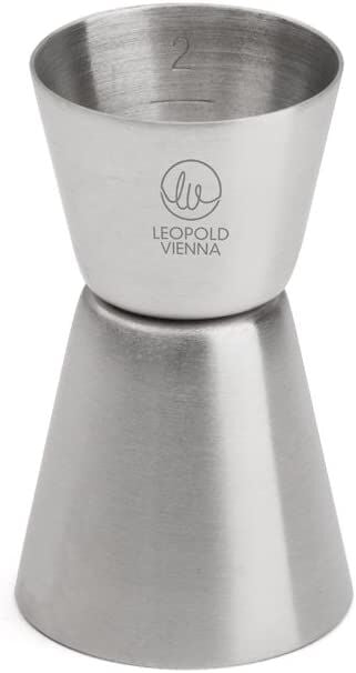 LEOPOLD VIENNA Двоен джигър (мярка) за алкохол 20/40 мл.