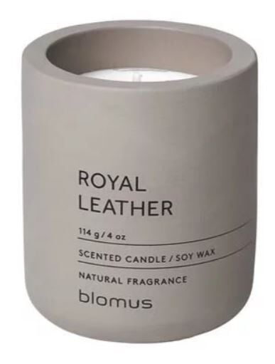 BLOMUS Ароматна свещ FRAGA размер S - цвят Satellite - аромат Royal Leather