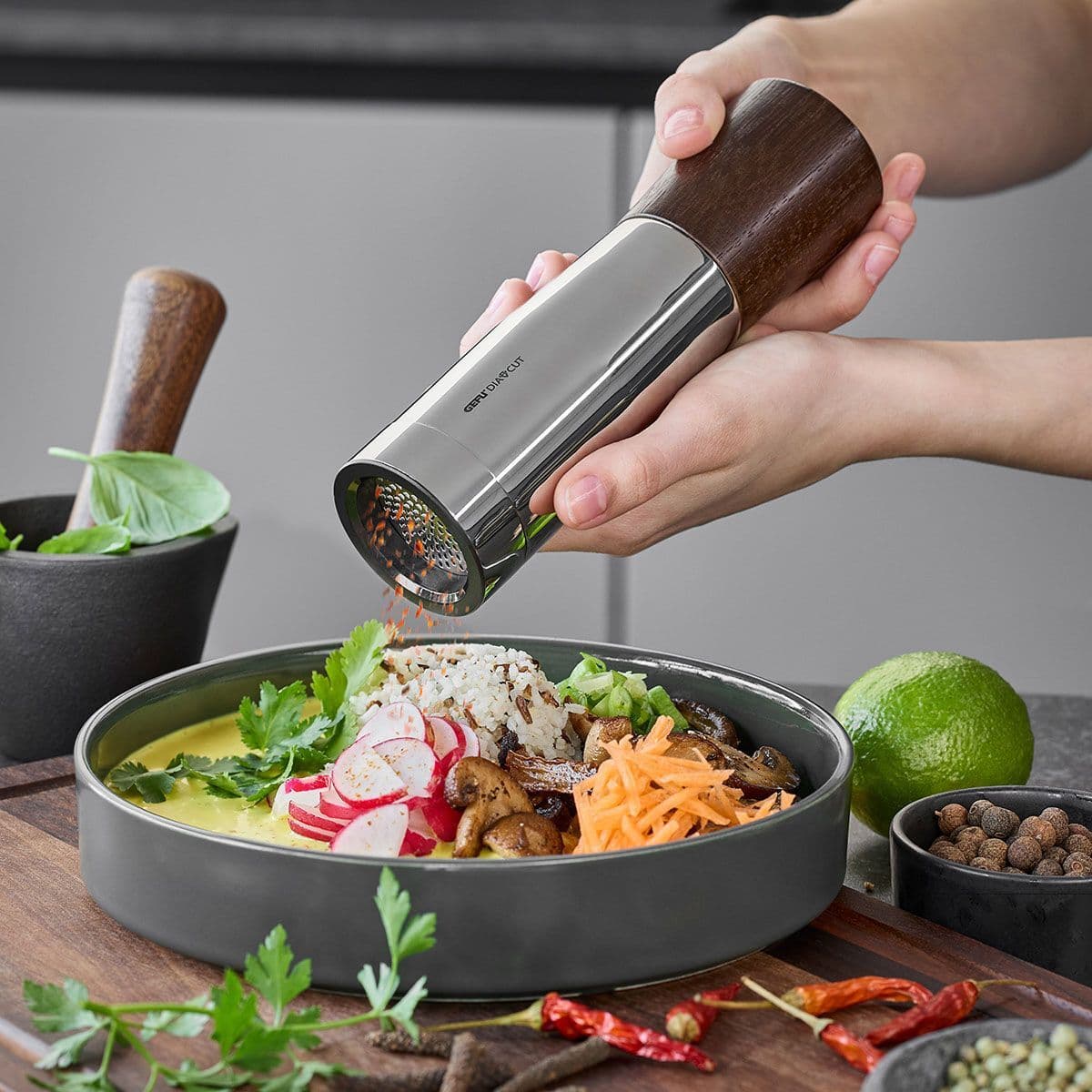 GEFU Мелничка за сухи подправки “SPICE-CUT“